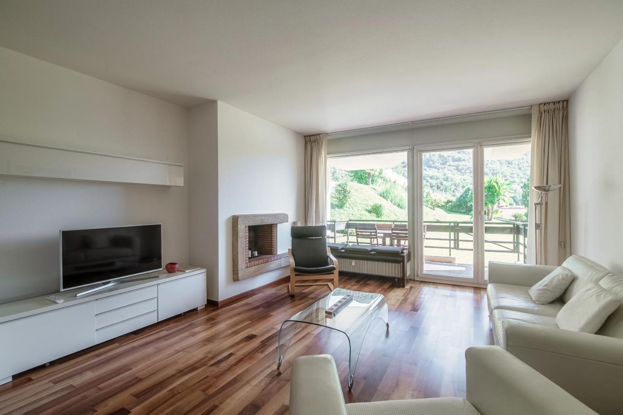 Cadro Garden By Quokka 360 - Flat With Garden View Appartement Lugano Buitenkant foto