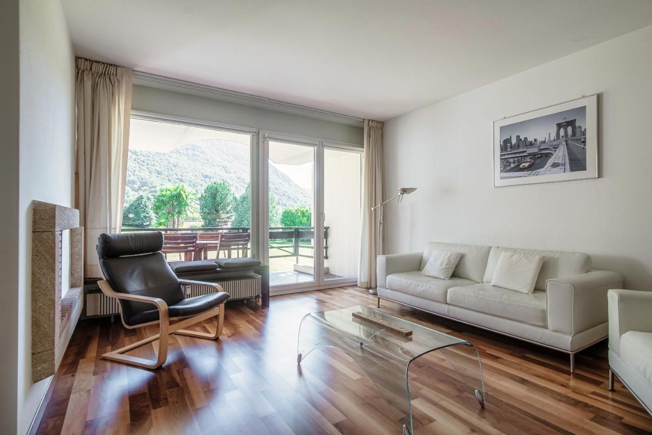 Cadro Garden By Quokka 360 - Flat With Garden View Appartement Lugano Buitenkant foto