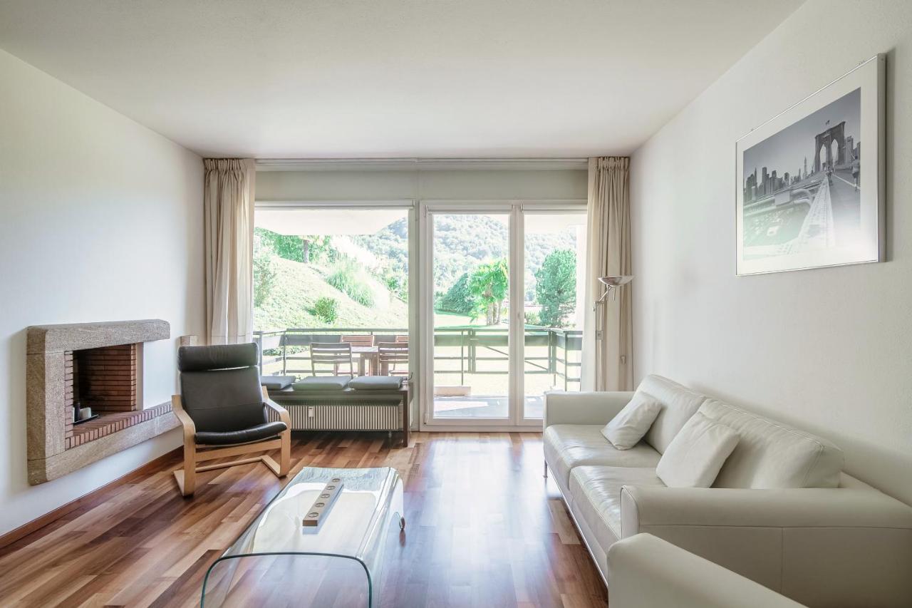 Cadro Garden By Quokka 360 - Flat With Garden View Appartement Lugano Buitenkant foto